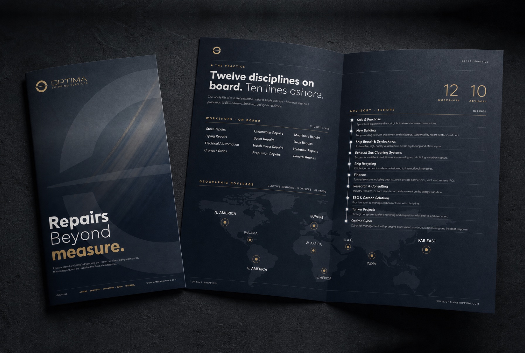 Optima Shipping, in detail